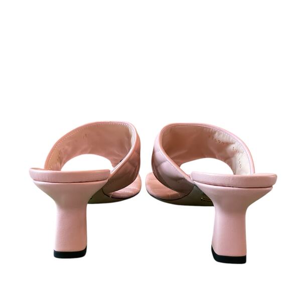 Gucci GG Marmont Quilted Pink Leather Thong Sandals Women Size 37.5 / US 7.5 New - Picture 12 of 16